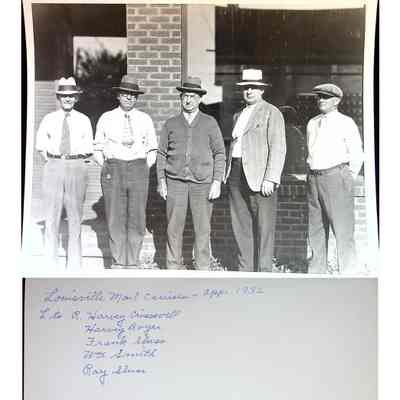 1932 Louisville Postal Carriers with names