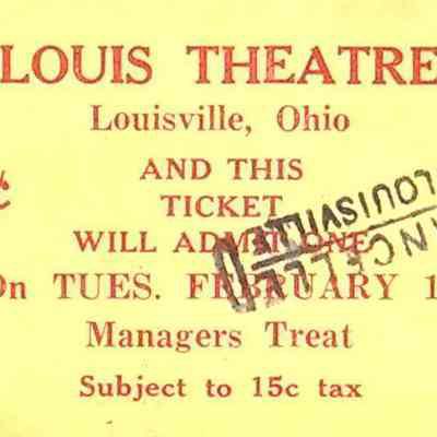 Theatre Ticket