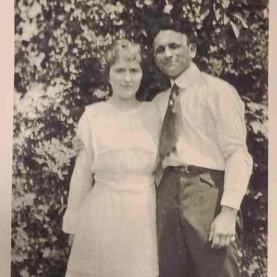 Mary Becker & James Moffit: Wedding Day June 12, 1919