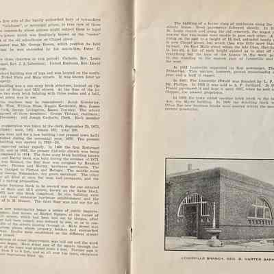 Cont.(3) Louisville History and picture of Geo. D. Harter Bank