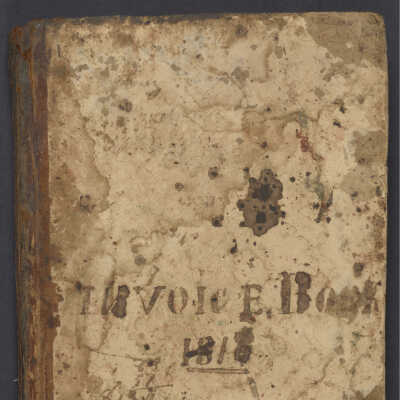 Frame & Lock and Frame & Son invoice book, 1816-1826