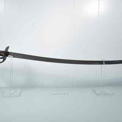 Dragoon saber without scabbard
