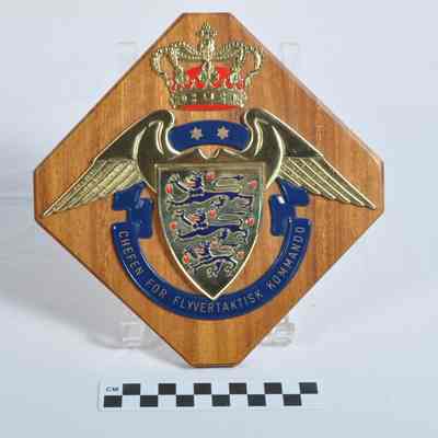 Plaque from Denmark's Minister of Defense