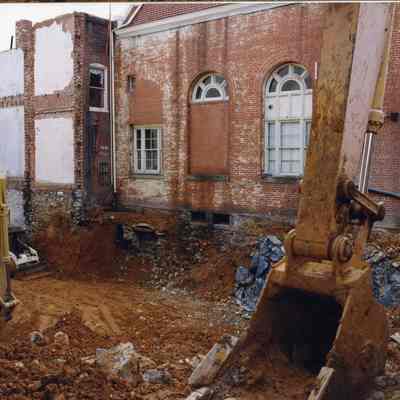 Bank of Charles Town excavation