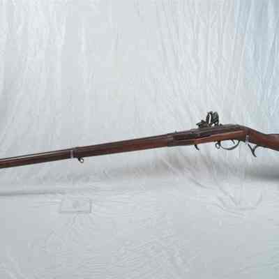 U.S. Model 1819 Hall breech-loading flintlock rifle