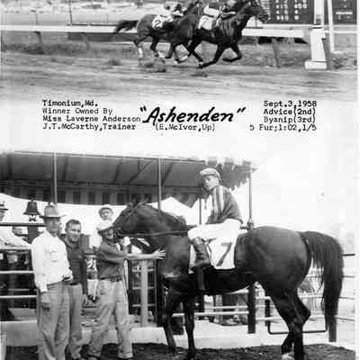"Ashenden" at Timonium Race Track