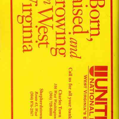 47th Annual Jefferson County Fair Back Cover