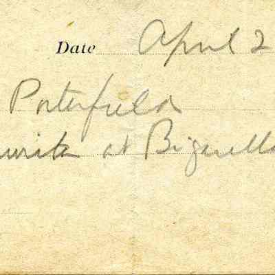 April 2, 1919 receipt