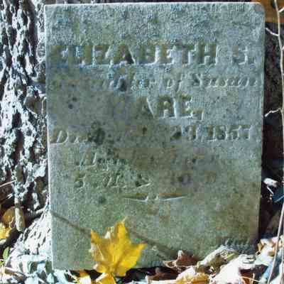Kabletown Churchyard gravestone