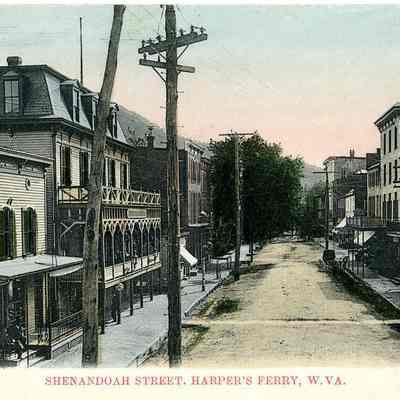Shenandoah Street. Harper's Ferry, W. VA.