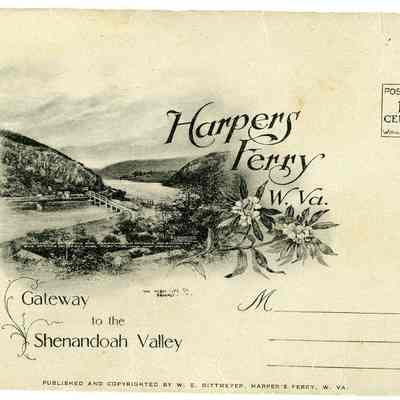 Harper's Ferry, W. Va. Gateway to the Shenandoah Valley