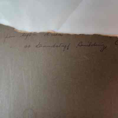 Partial note on back of photo