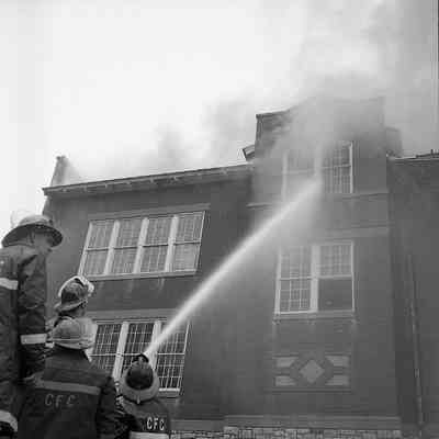 Wright Denny School fire on May 22, 1972