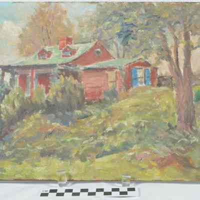A house in Harpers Ferry by Orville Crowder