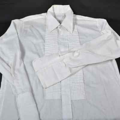 Long sleeved white shirt to go with mess dress Air Force uniform