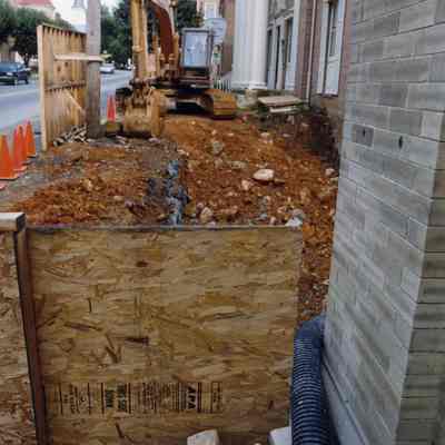 Bank of Charles Town excavation