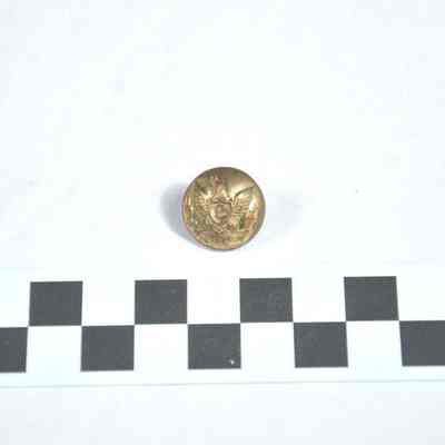Civil War U.S. cavalry button