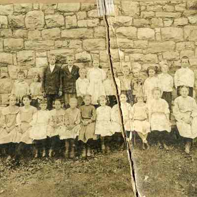 Students at Charles Town Graded School