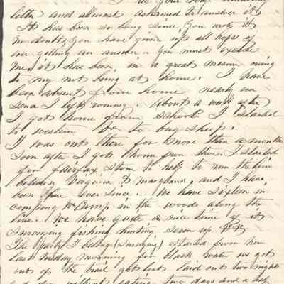 Letter from R. P. Tabb, Fairfax Camp, July 3, 1859