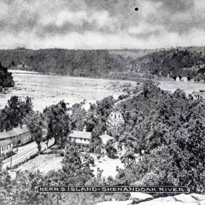 Herr's Island and the Shenandoah River