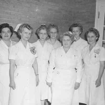Interiors of the new Charles Town General Hospital 1946