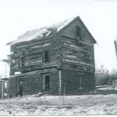 Exterior view of farmhouse