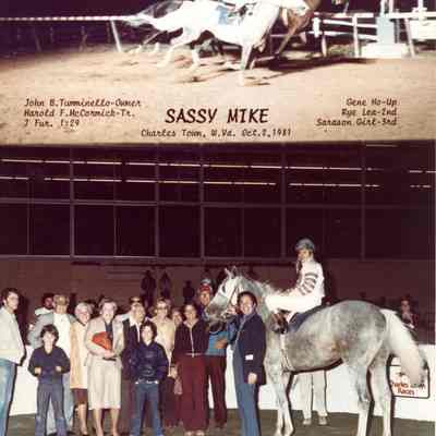 Sassy Mike at Charles Town racetrack