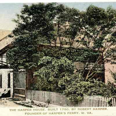 The Harper House, Built 1780, By Robert Harper. Founder of Harper's Ferry, W. VA.