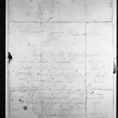 Lord Baltimore letter to Dr. John Briscoe on September 1, 1633