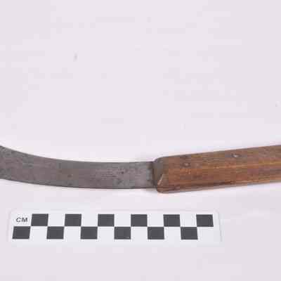 Curved knife probably for skinning