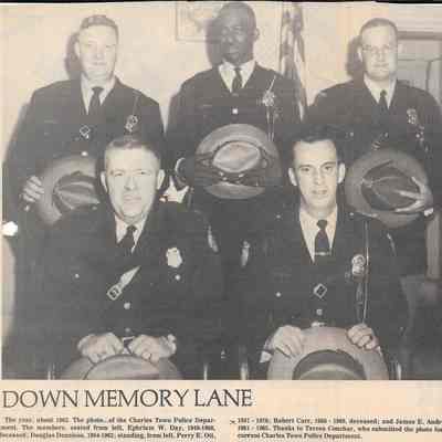 Charles Town Police Officers, 1962