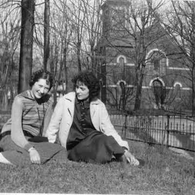 Nancy and Georgia - pals