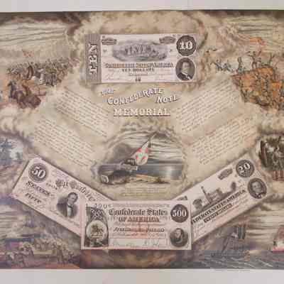 The Confederate Note Memorial