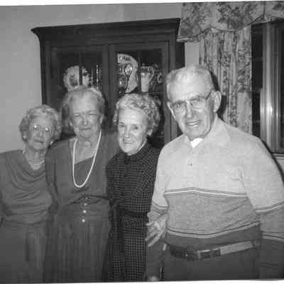 Kathryn Trussell, Evelyn (Trussell) Shoemaker, Marie Trussell, Ray Trussell