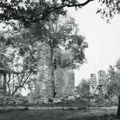 St. George's Chapel ruins, built 1771