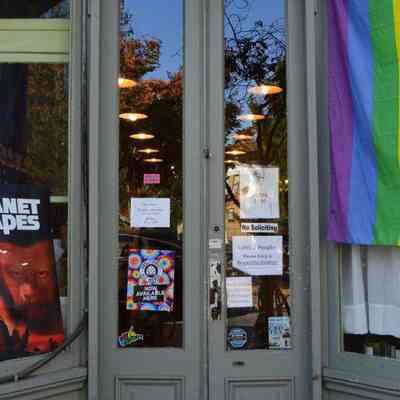  Pandemic signs at Grapes & Grains Gourmet