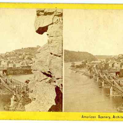 United States Views: Bollman Iron Bridge, Harpers Ferry, W. Va.
