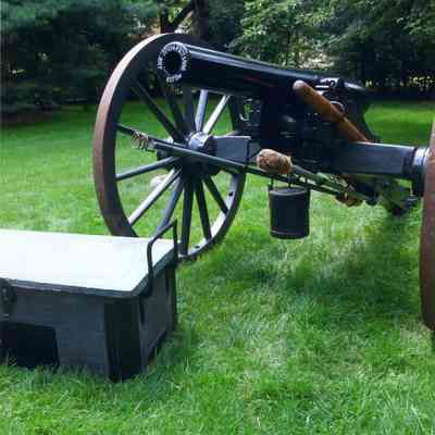 One of the guns from Roger Preston Chew's Stuart Horse Artillery