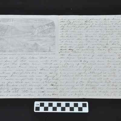 1863 letter from Frederick E. Barnes
