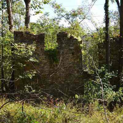 Baney's Mill ruins