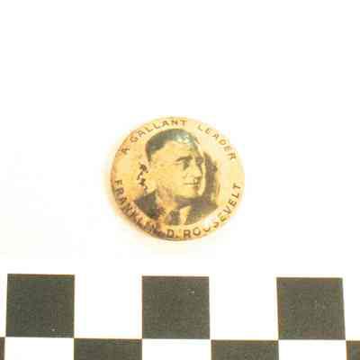 FDR campaign button
