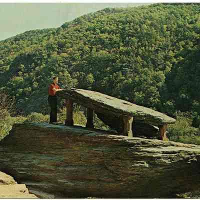 Jefferson's Rock, Harper's Ferry National Monument, Harper's Ferry, W. Va.
