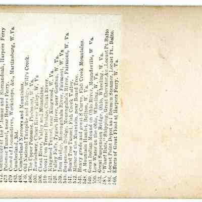 United States Views: Bollman Iron Bridge, Harpers Ferry, W. Va.