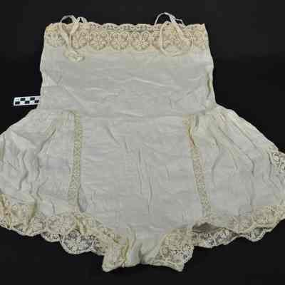 Teddy with lace at top and bottom