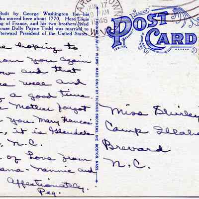 Harewood Postcard: Origformat: Other