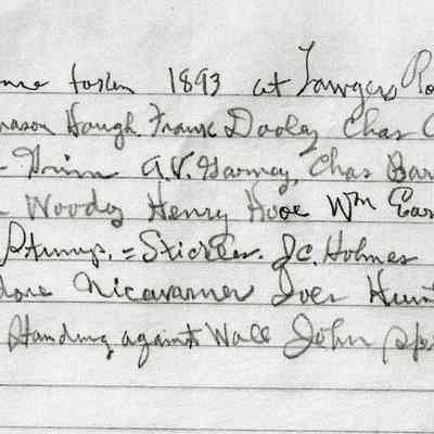 Independent Fire Co members 1893