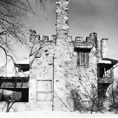 Scottish castle on Bolivar Heights, west side view