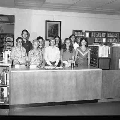 Charles Town Library and staff
