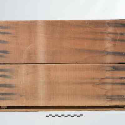Wooden apple box from University Farm