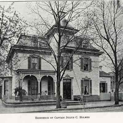 Residence of Captain Julius C. Holmes